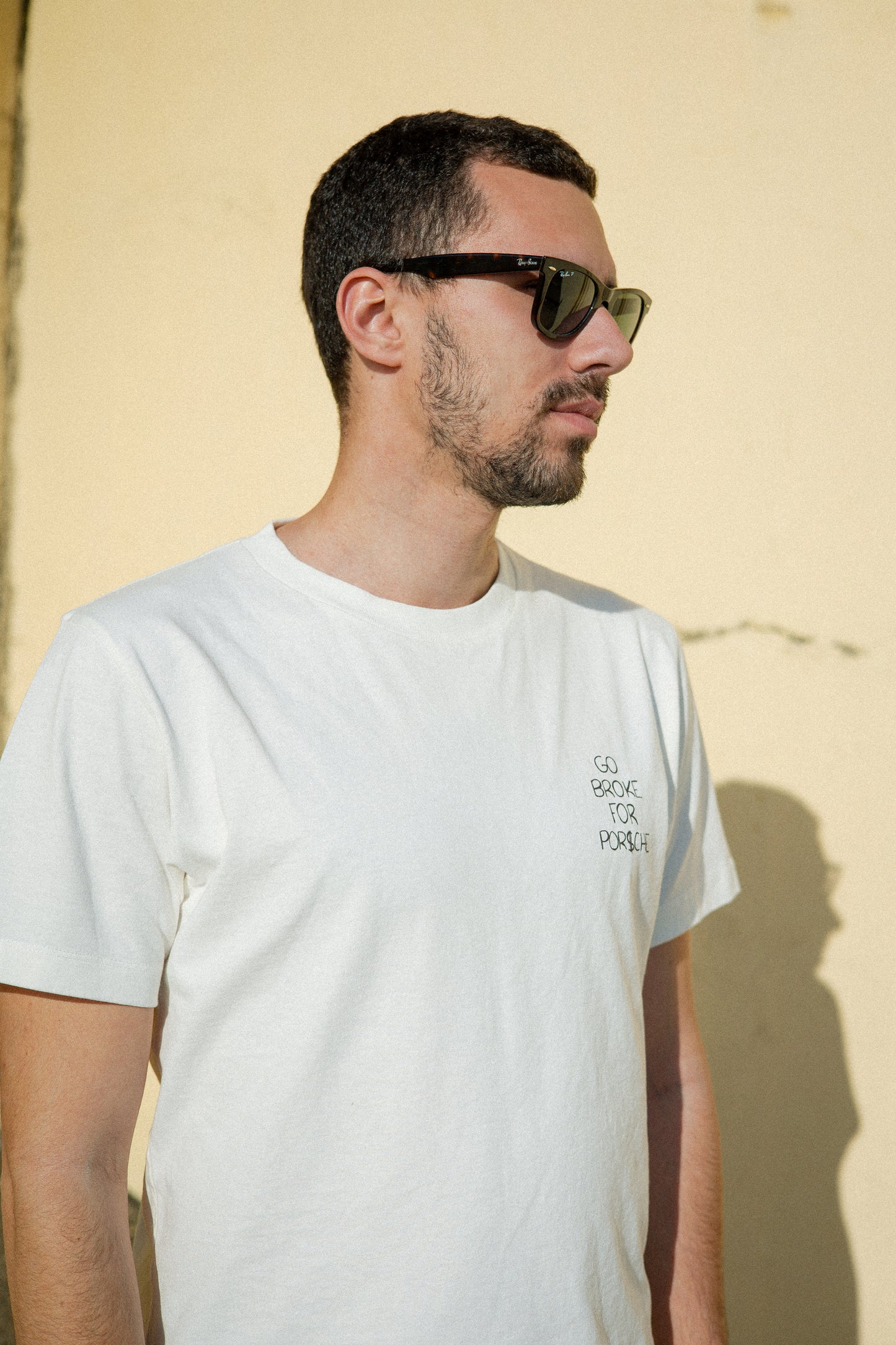 T-Shirt "Go Broke For Porsche"