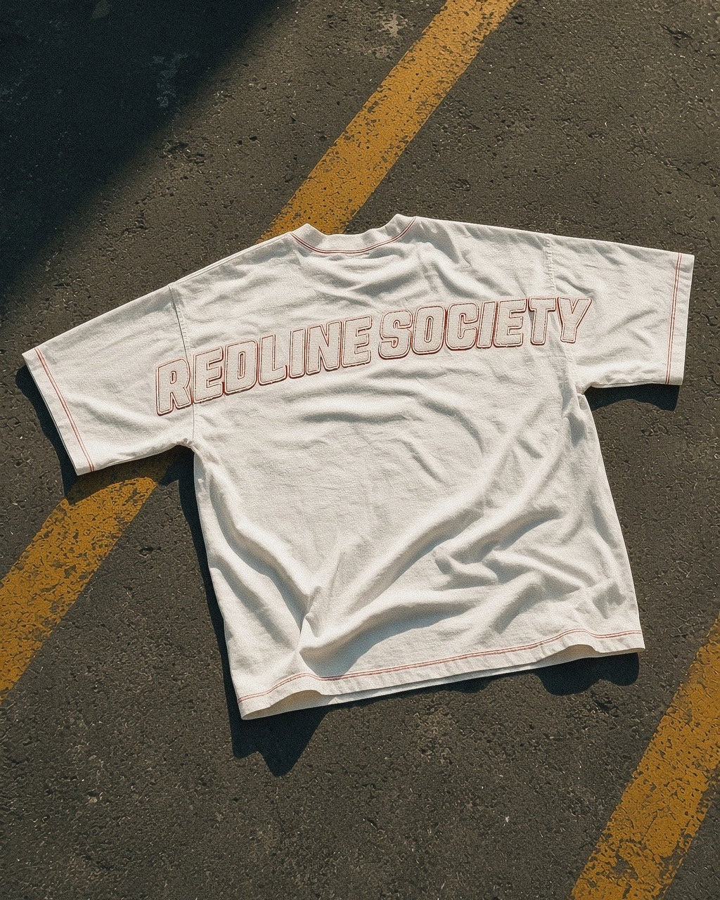 Redline Society White Embroidery