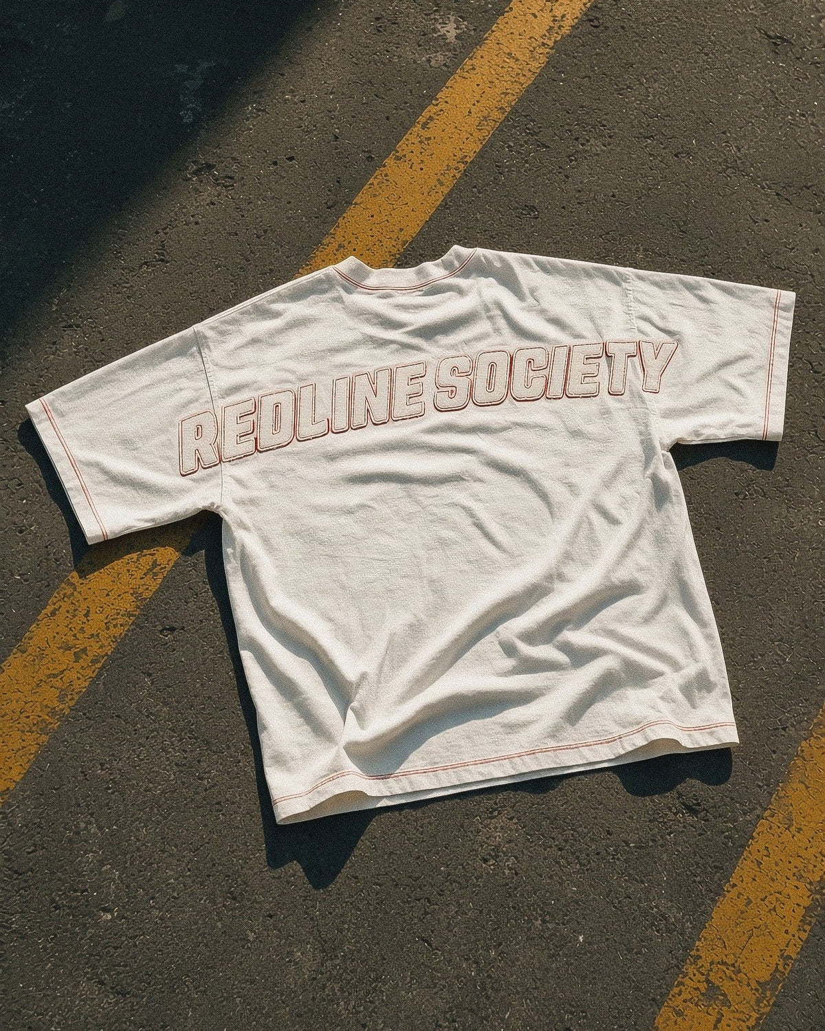 Redline Society White Embroidery