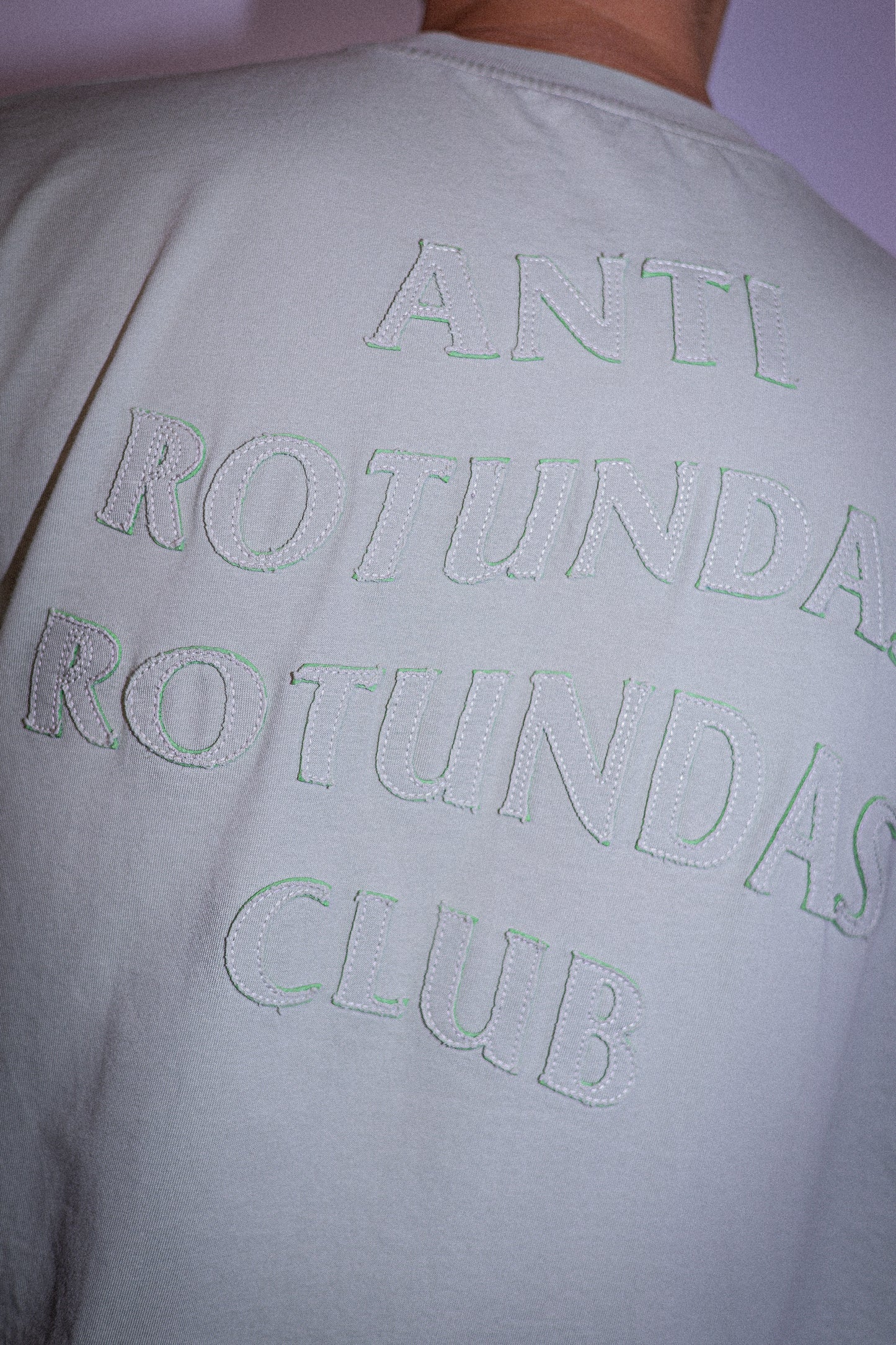T-shirt "Anti Rotundas Rotundas Club" Summer'25